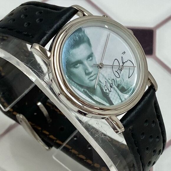 Vintage 2001 Valdawn x EPE Elvis Presley Musical Watch Plays “Love Me Tender” - Picture 5 of 16